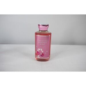 Bath & Body Works Body Wash Unisex 10oz Pink New‎ Twisted Peppermint Holiday